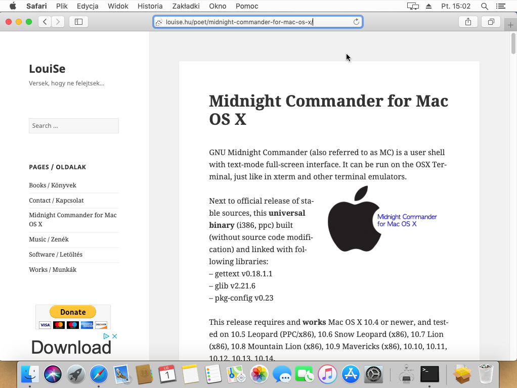 midnight commander macos